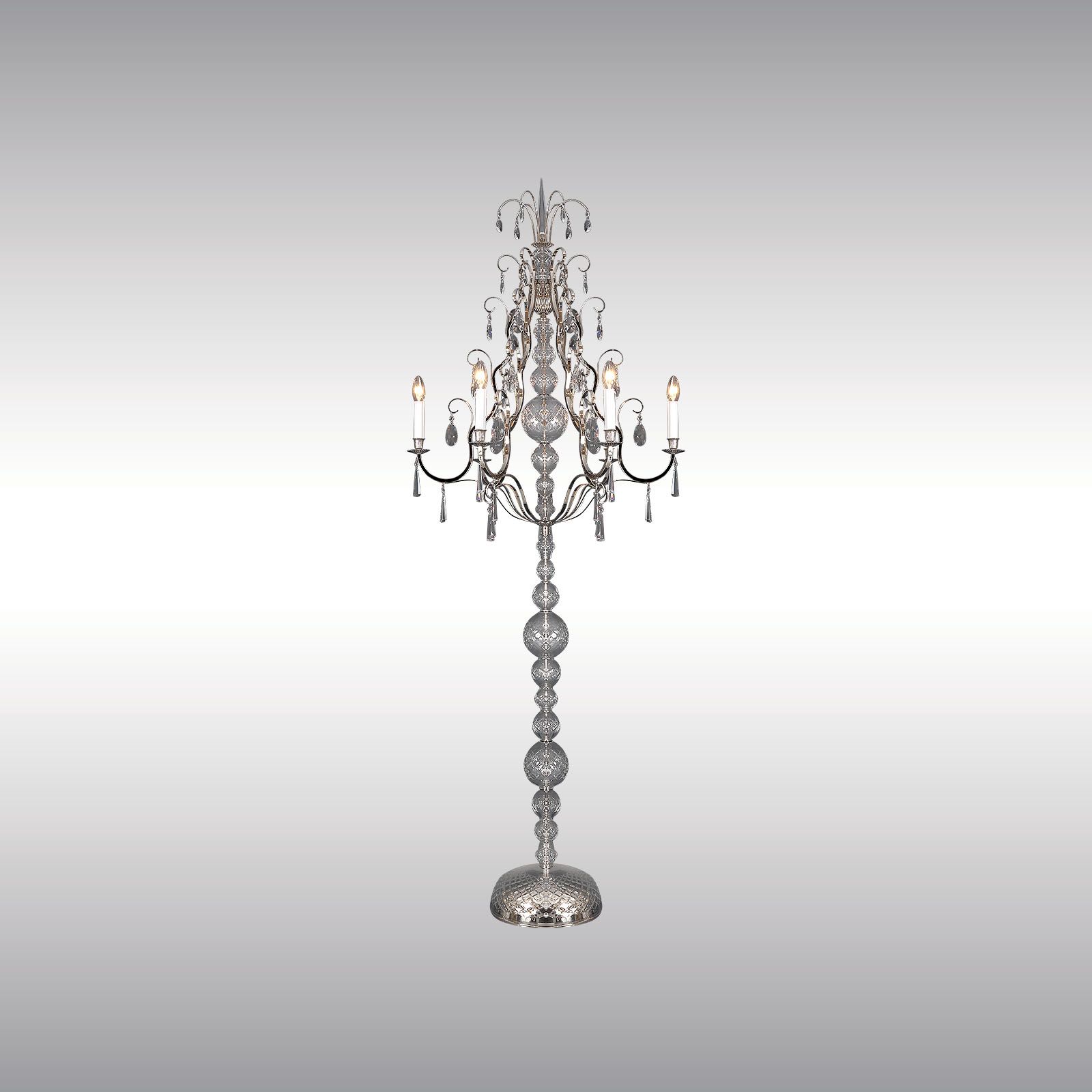 WOKA LAMPS VIENNA - OrderNr.: 20801|Magnificent Art Deco Floor Lamp - Design: WOKA 1920-30