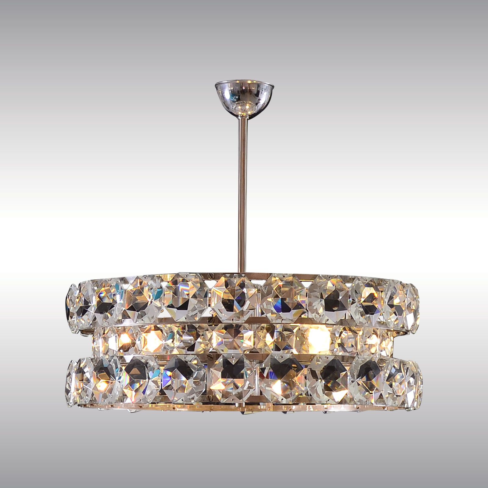 WOKA LAMPS VIENNA - OrderNr.: 21311|Glass Stone Chandelier - Design: WOKA