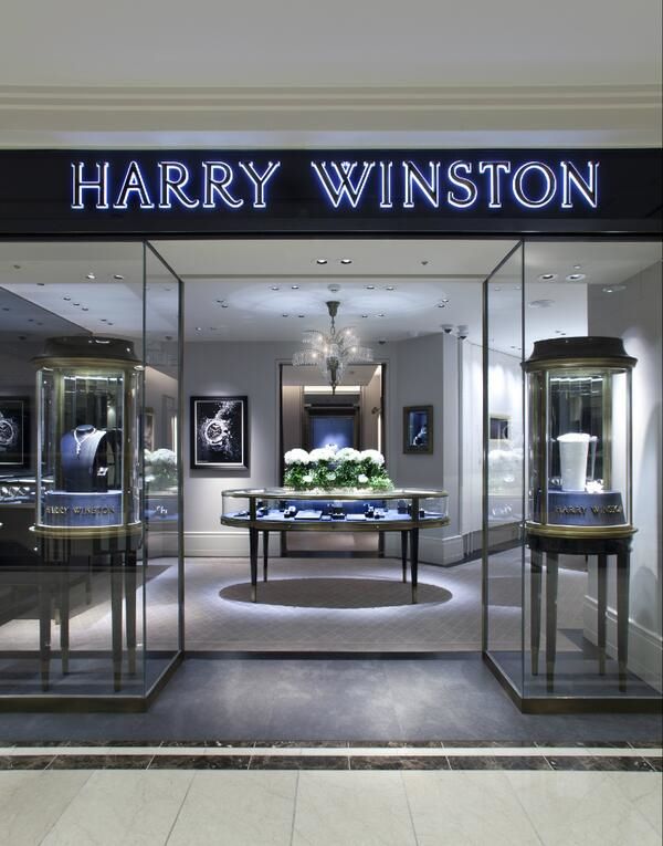 WOKA LAMPS VIENNA - Portfolio: Harry Winston Boutique Kobe