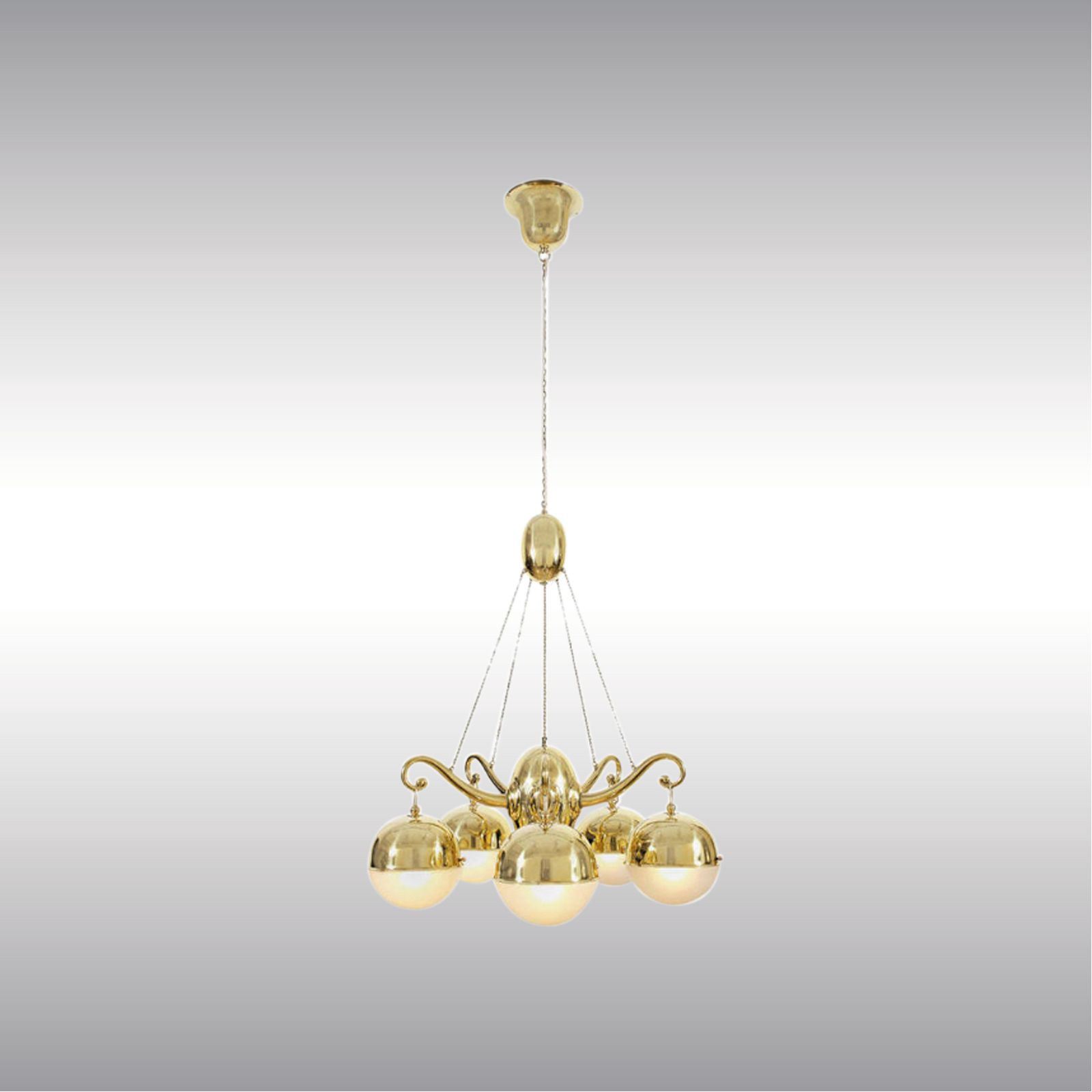 WOKA LAMPS VIENNA - OrderNr.:  21604|Luster 5-armig M 2898