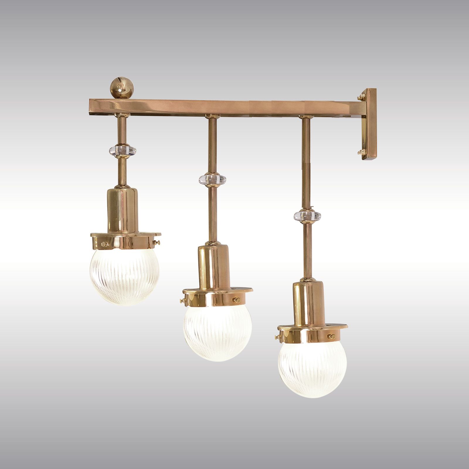 WOKA LAMPS VIENNA - OrderNr.:  21702|Steinhof WL - 3fl