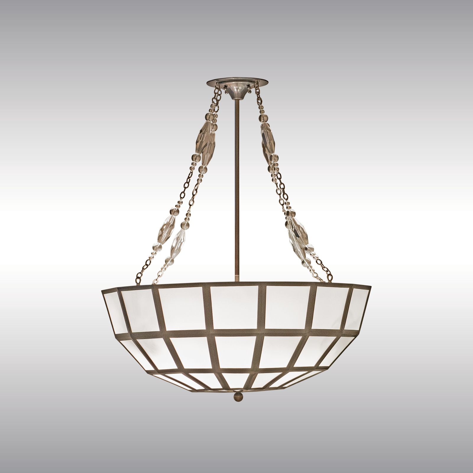 WOKA LAMPS VIENNA - OrderNr.:  21833|Adolf Loos Constructivist Chandelier