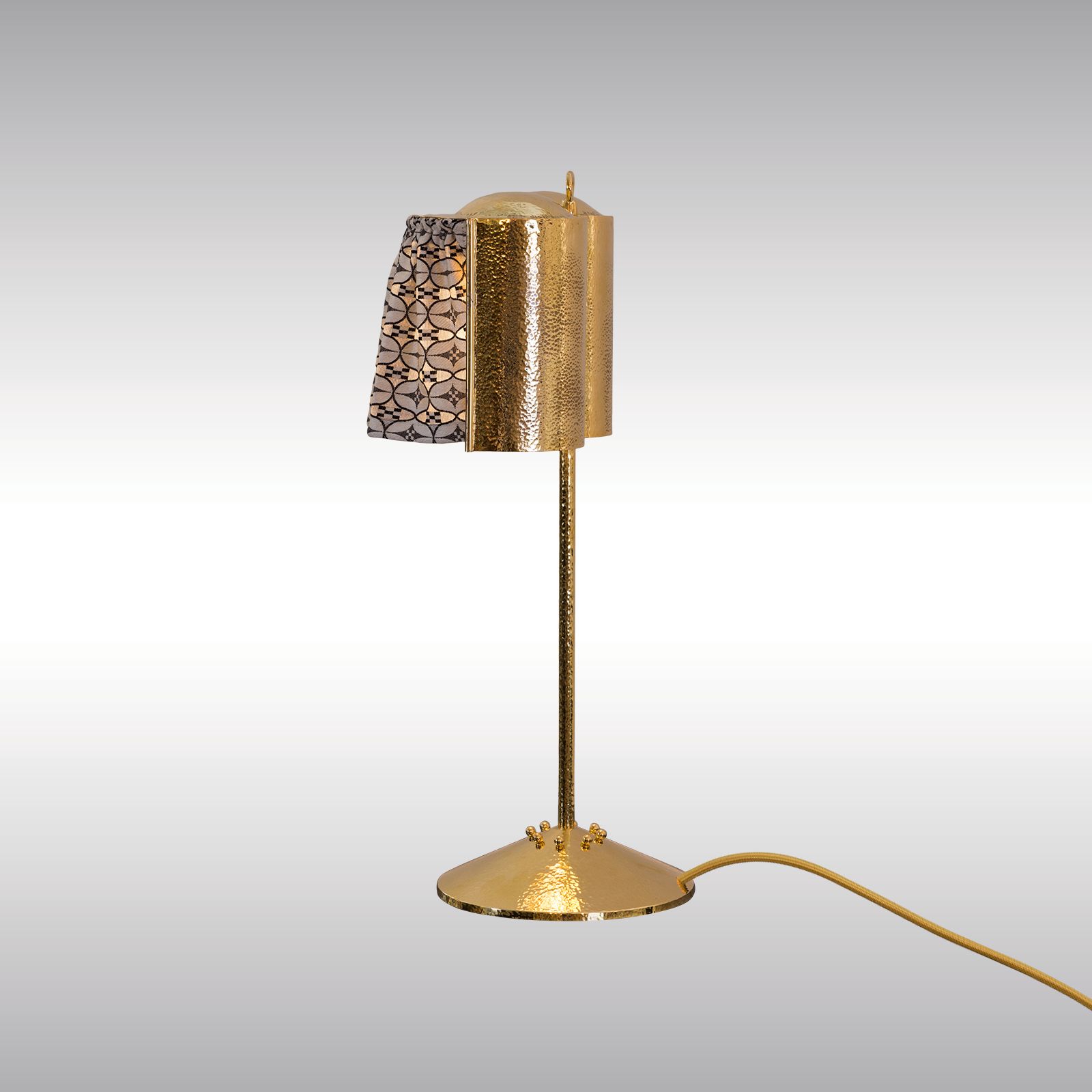 WOKA LAMPS VIENNA - OrderNr.:  22001|Josef Hoffmann and Wiener Werkstaeatte Desk Lamp - candle-holder