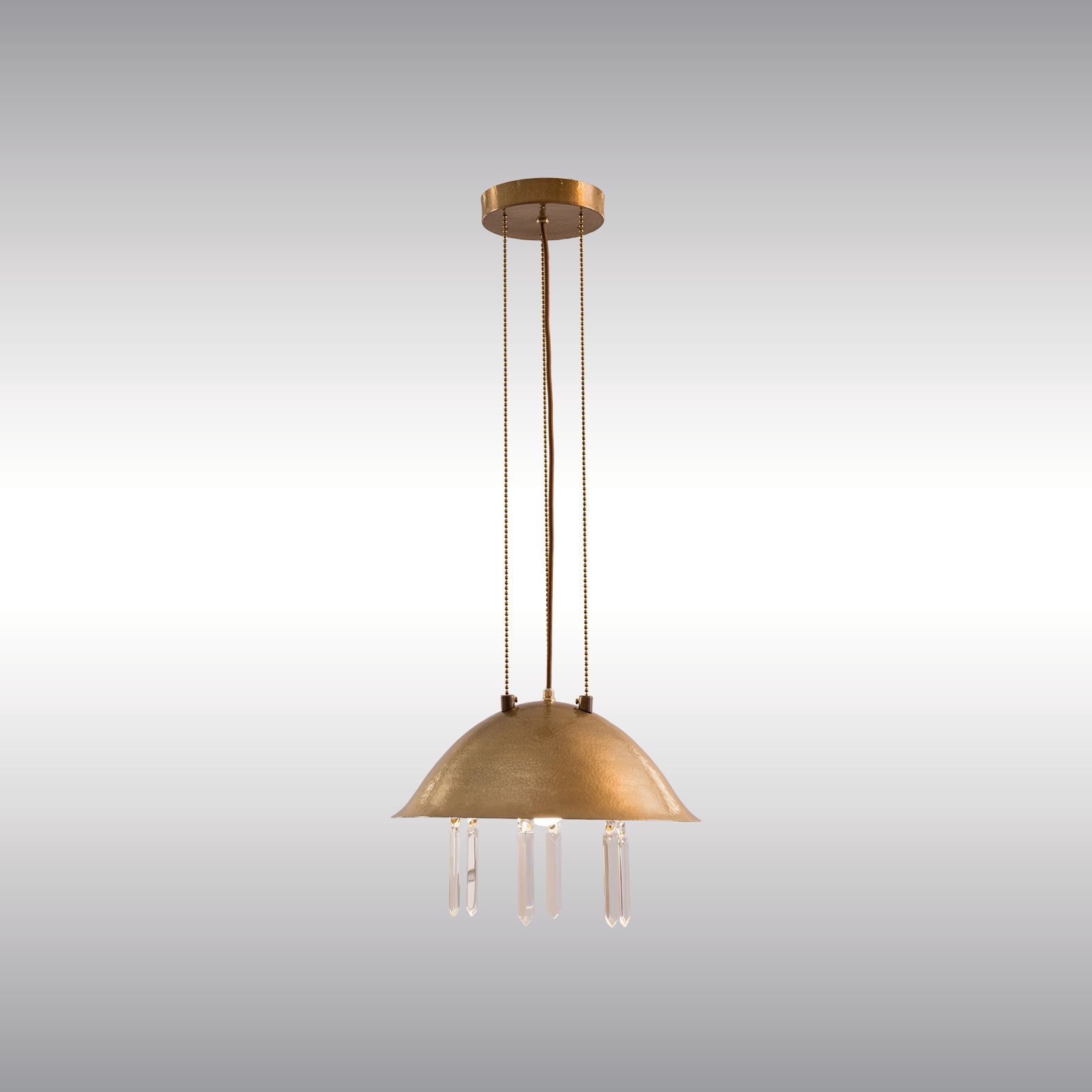 WOKA LAMPS VIENNA - OrderNr.: 22206|Dining 1 Hammered Version - Design: Josef Hoffmann