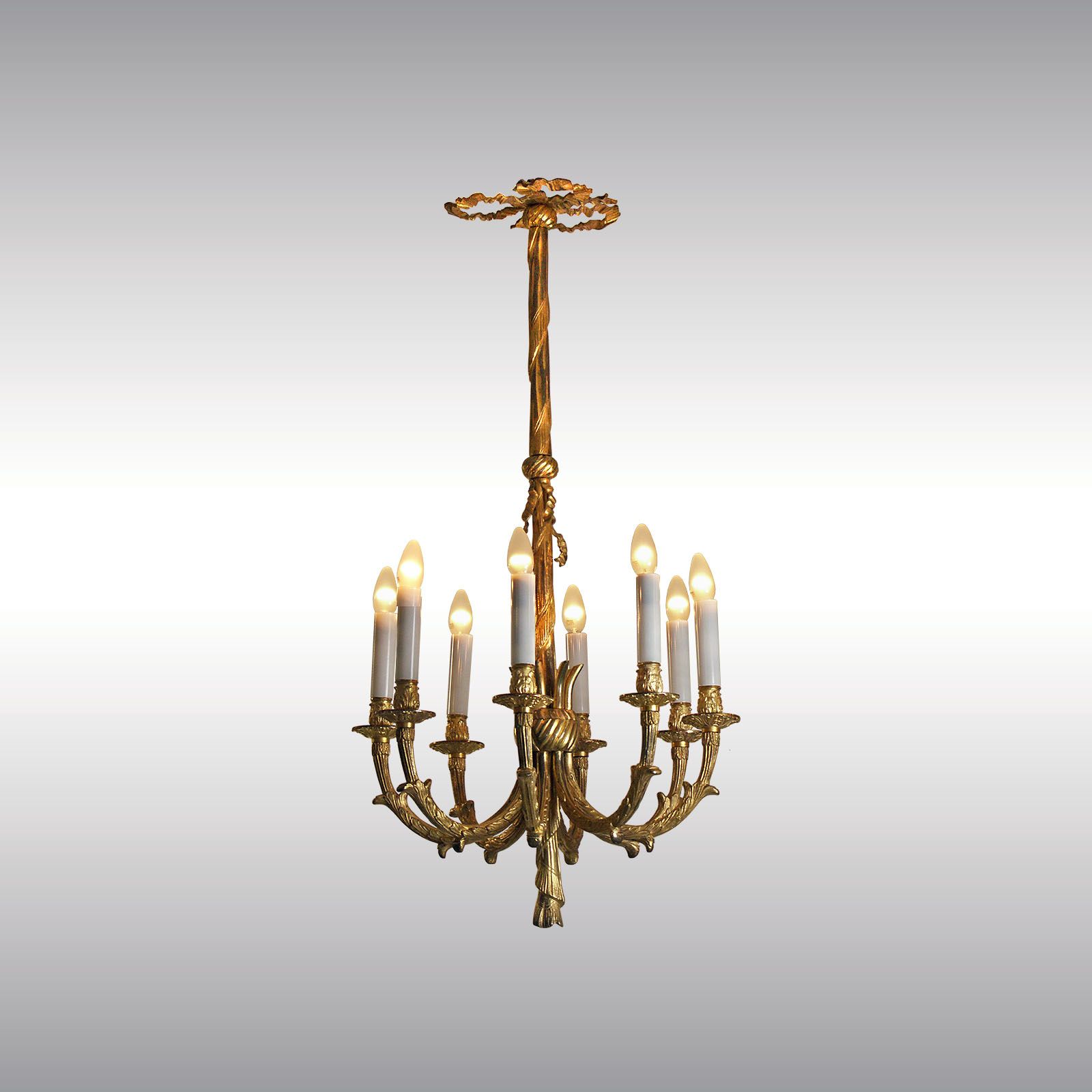WOKA LAMPS VIENNA - OrderNr.: 70038|Bronzeluster - Design: Austrian Mastercraft