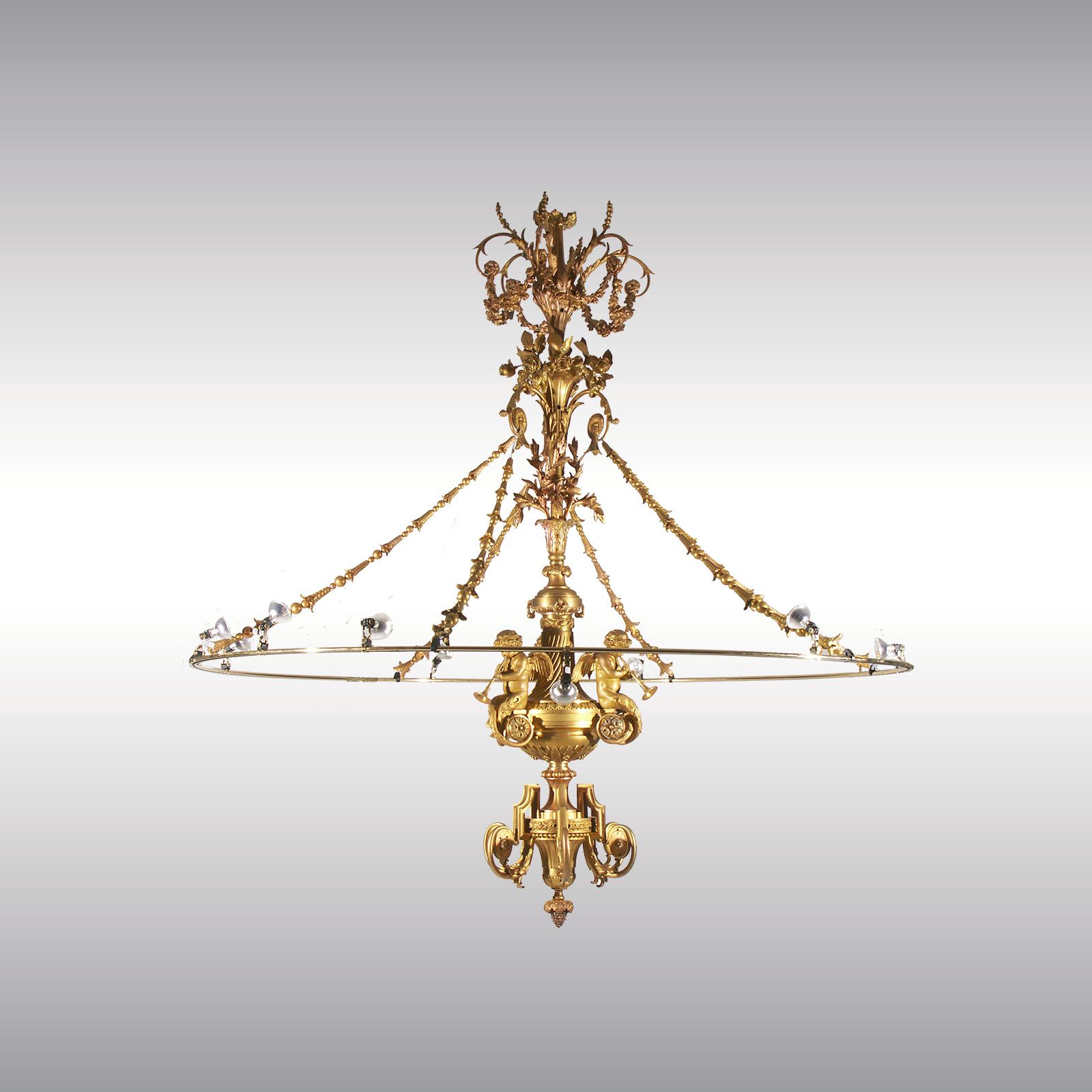 WOKA LAMPS VIENNA - OrderNr.:  60002|The Ring - Column of a Ringstrasse Chandelier