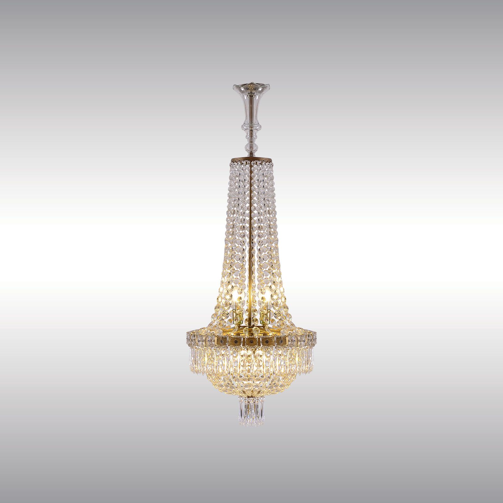 WOKA LAMPS VIENNA - OrderNr.: 60022|Salonluster im Empire-Stil - Design: Austrian Mastercraft