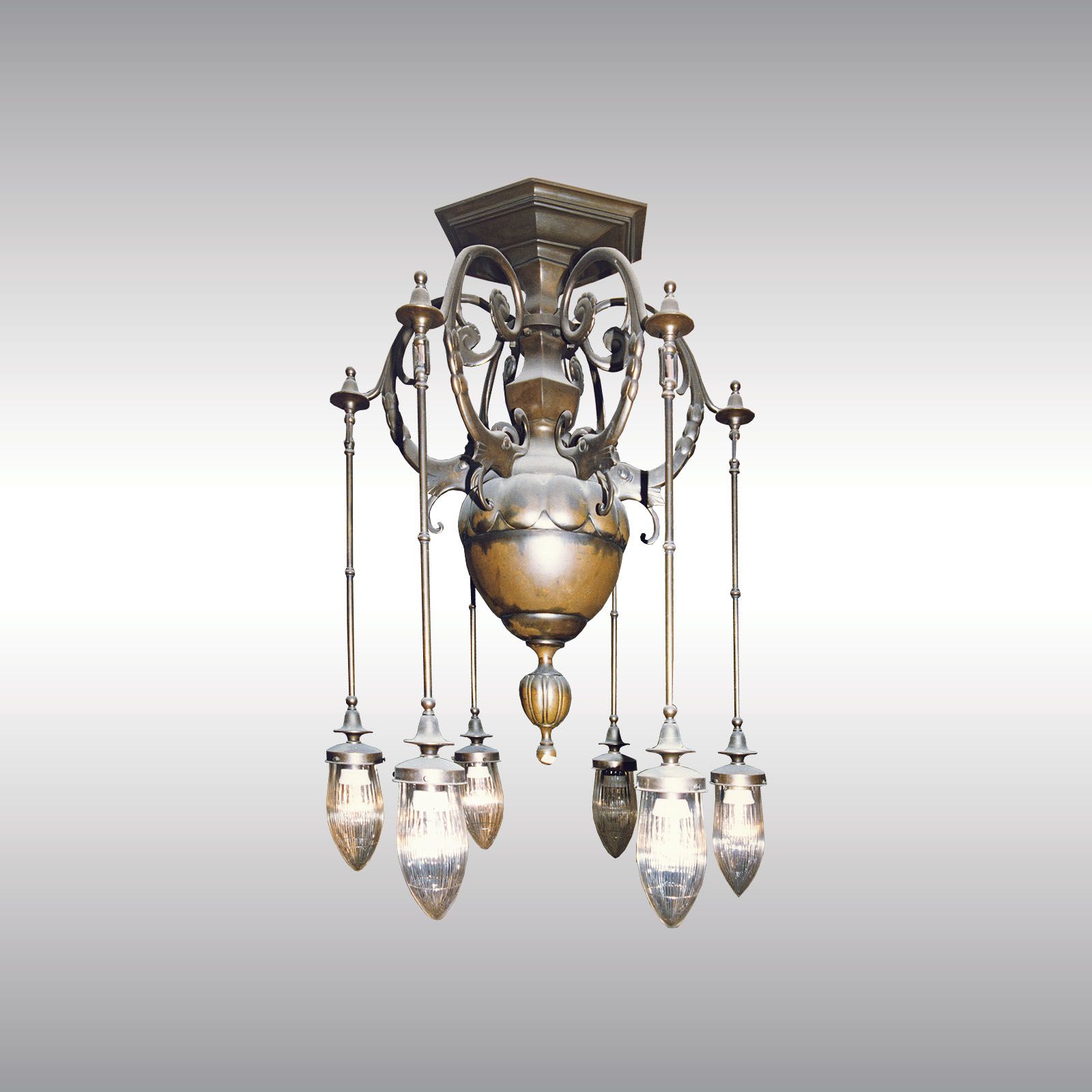 WOKA LAMPS VIENNA - OrderNr.: 80034|Art Deco Luster