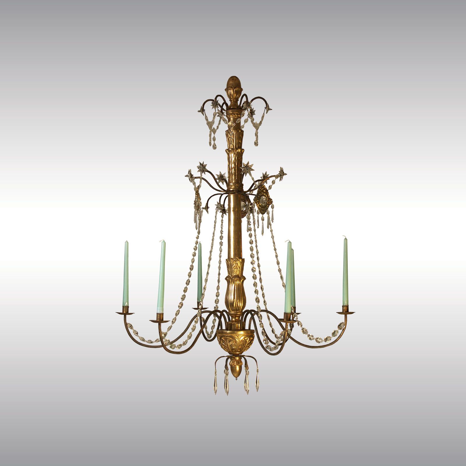 WOKA LAMPS VIENNA - OrderNr.:  80035|Biedermeier-Luster