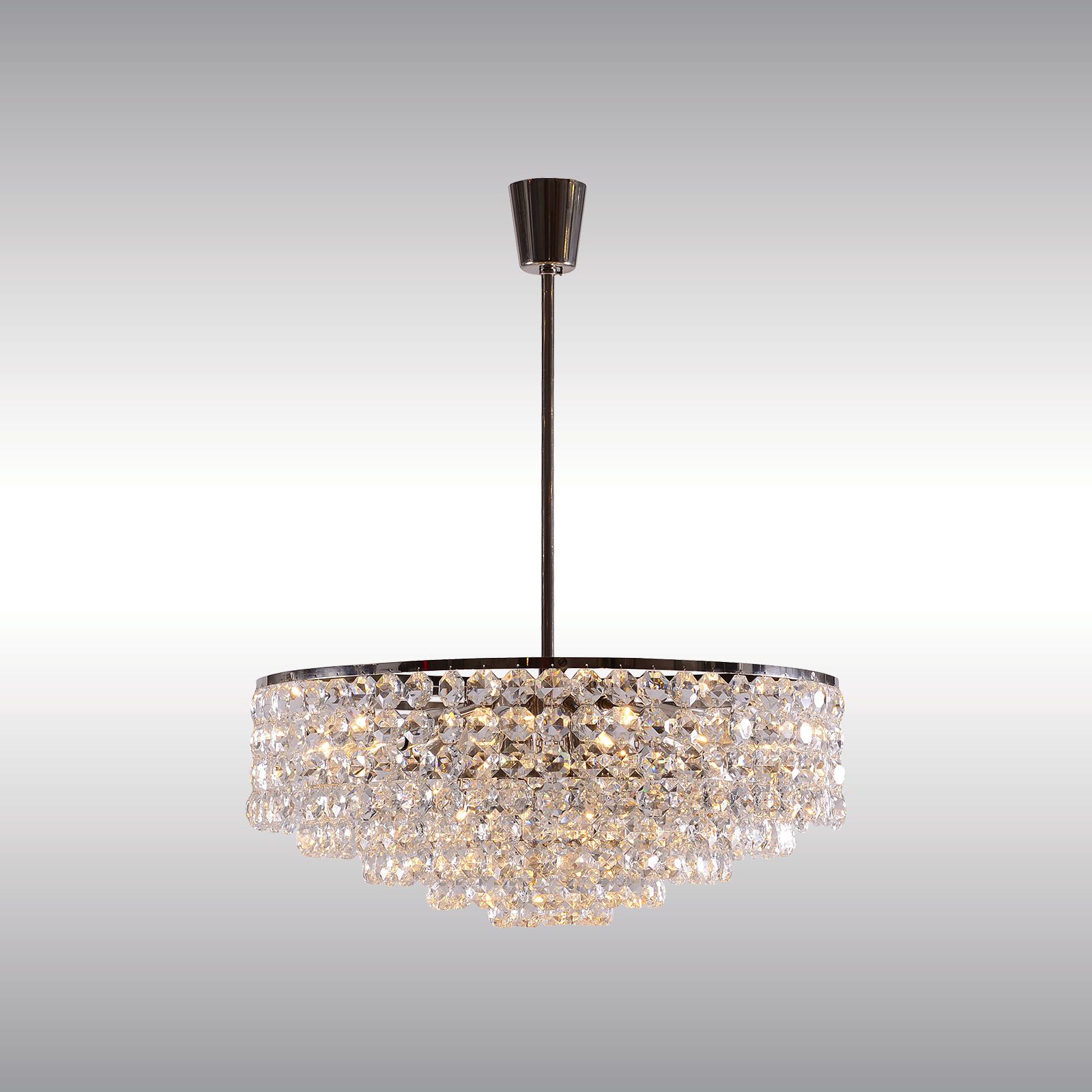 WOKA LAMPS VIENNA - OrderNr.: 70047|Bakalowits Chandelier 1960 - Design: Bakalowits