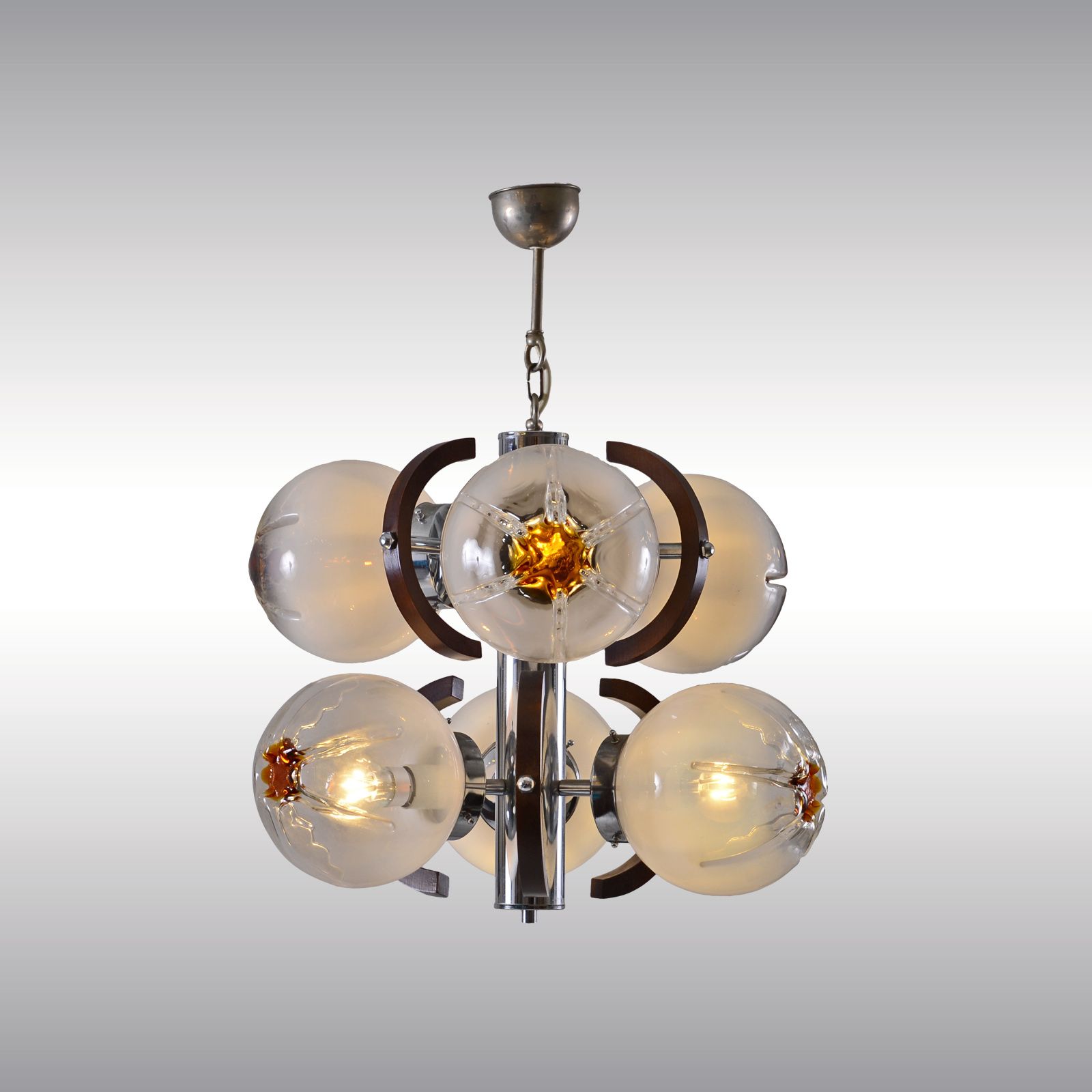 WOKA LAMPS VIENNA - OrderNr.: 50052|Futuristic Space Age Chandelier