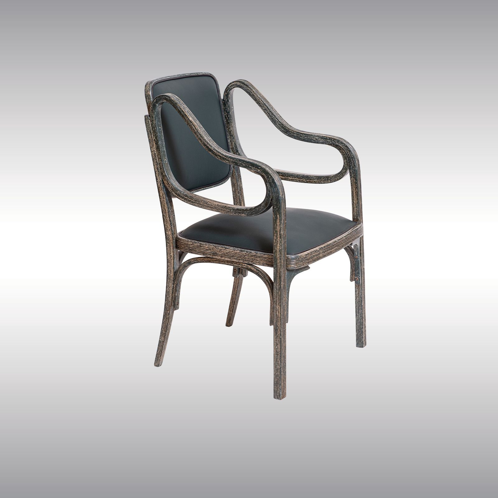 WOKA LAMPS VIENNA - OrderNr.: 70072|Otto Wagner Armchair 1901 - Design: Otto Wagner