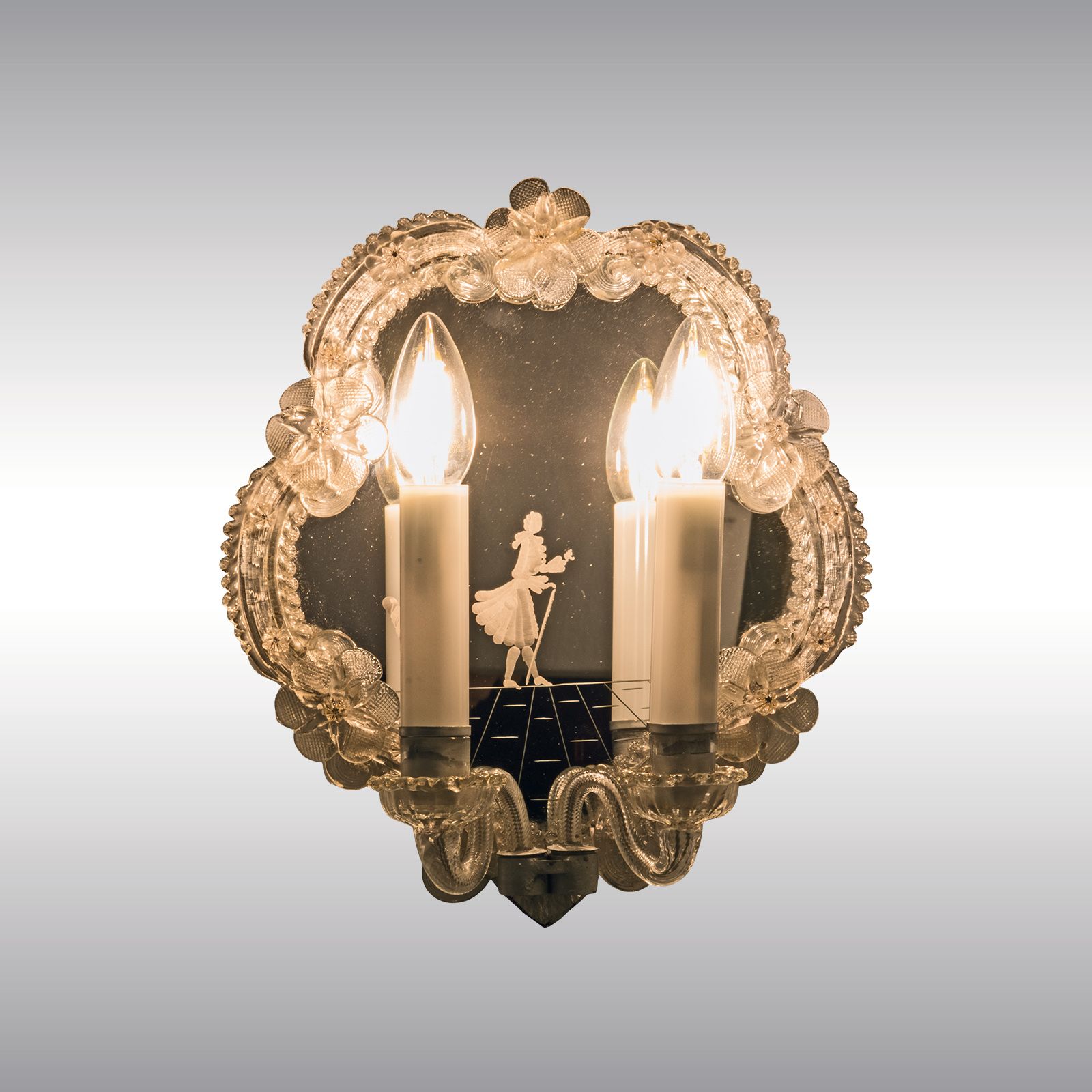 WOKA LAMPS VIENNA - OrderNr.: 50123|Wall-Lamp in Venetian Style