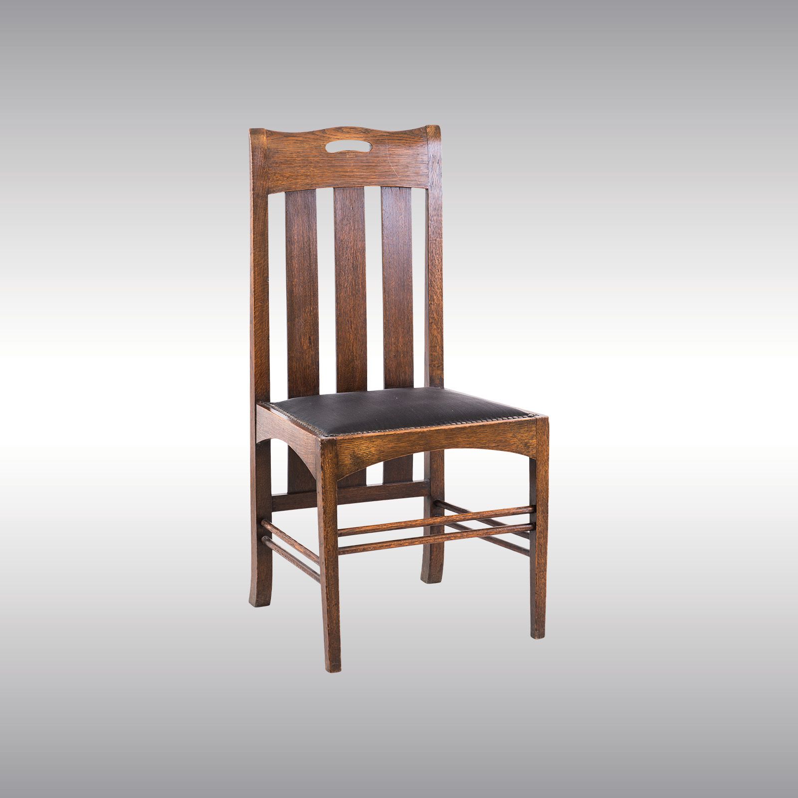 WOKA LAMPS VIENNA - OrderNr.: 80085|Low-Back Chair from the Argyle Street Tea Room Glasgow - Design: Charles Rennie Mackintosh