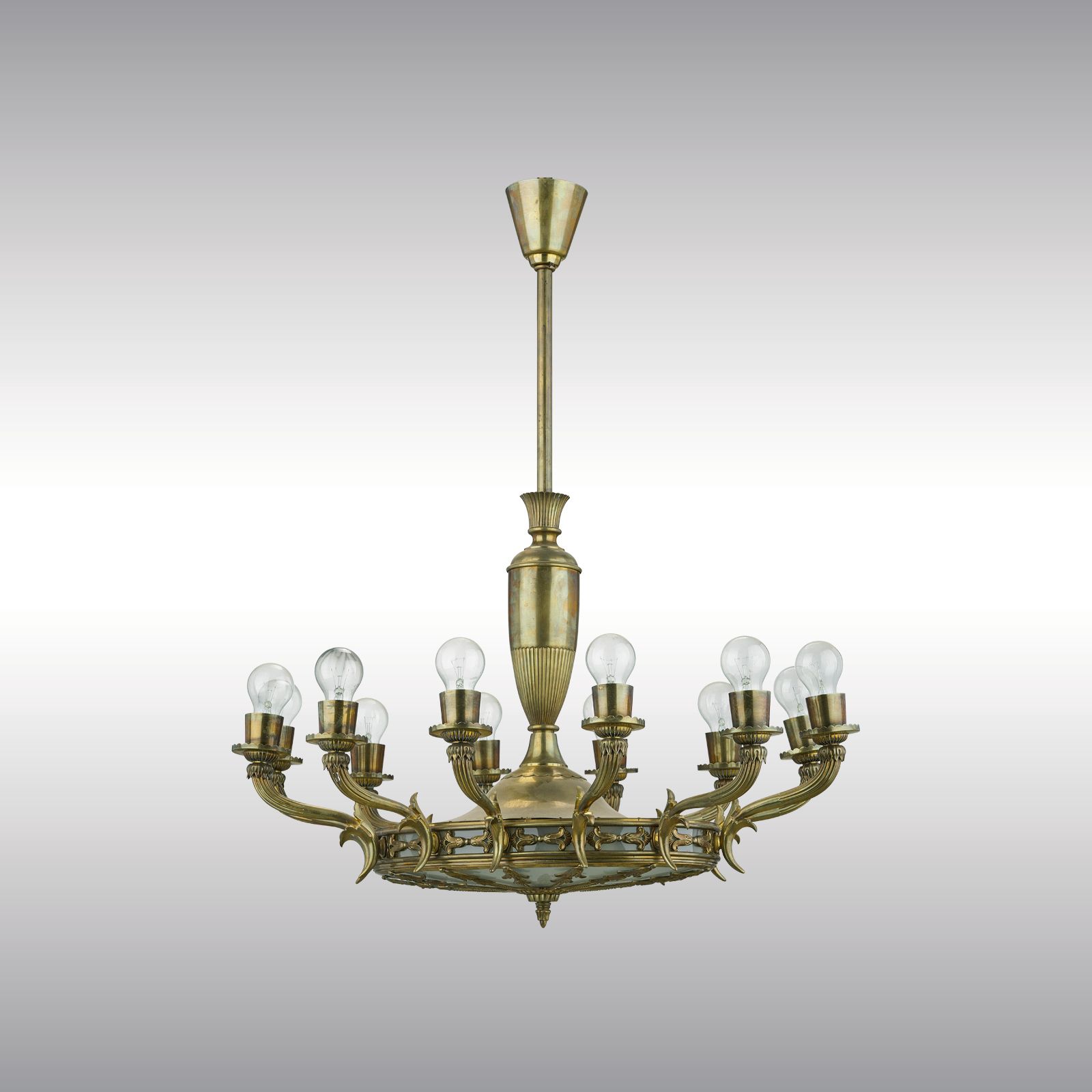 WOKA LAMPS VIENNA - OrderNr.: 50512|Viennese Art Deco Chandelier