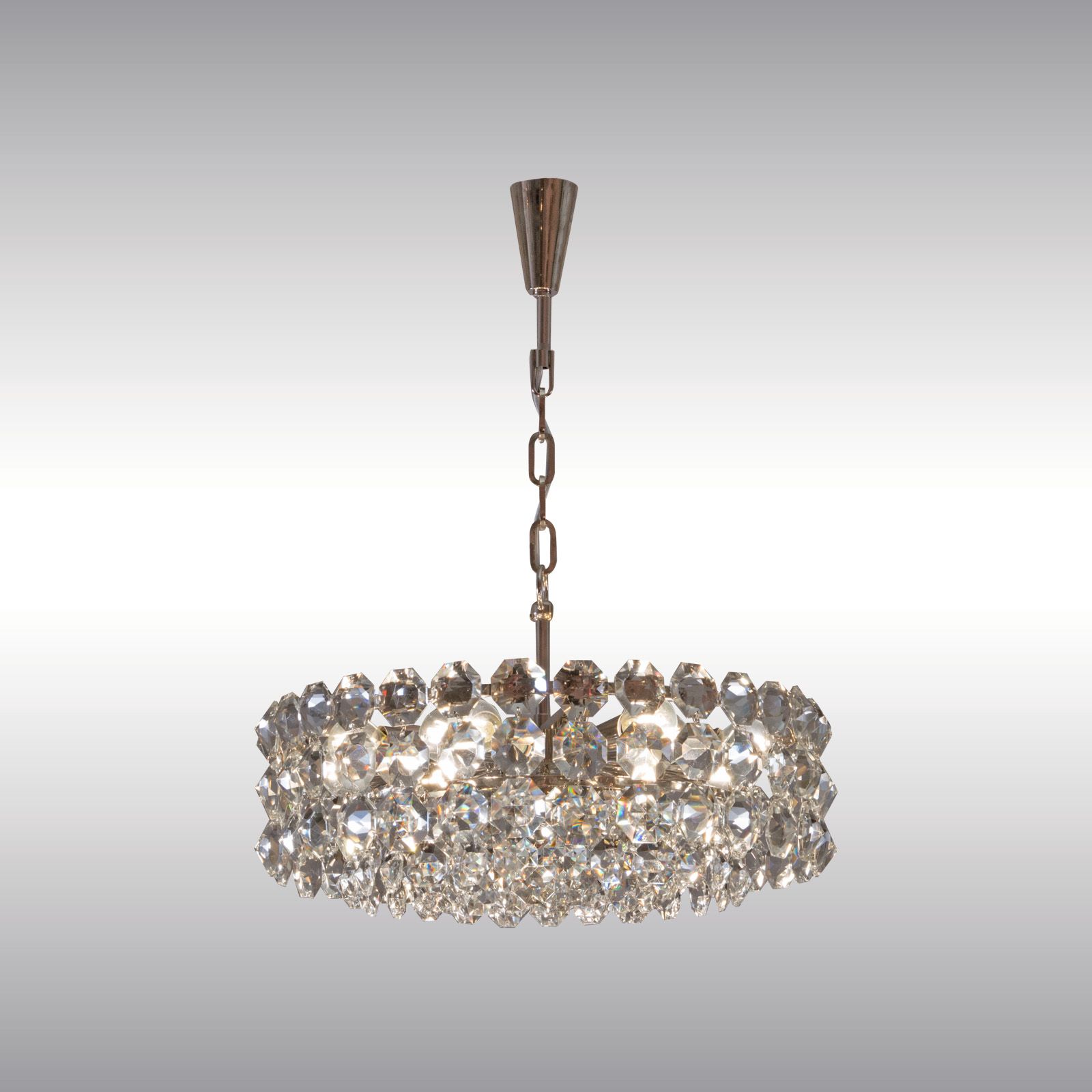 WOKA LAMPS VIENNA - OrderNr.: 60033|Bakalowits Crystal Chandelier - Design: Bakalowits