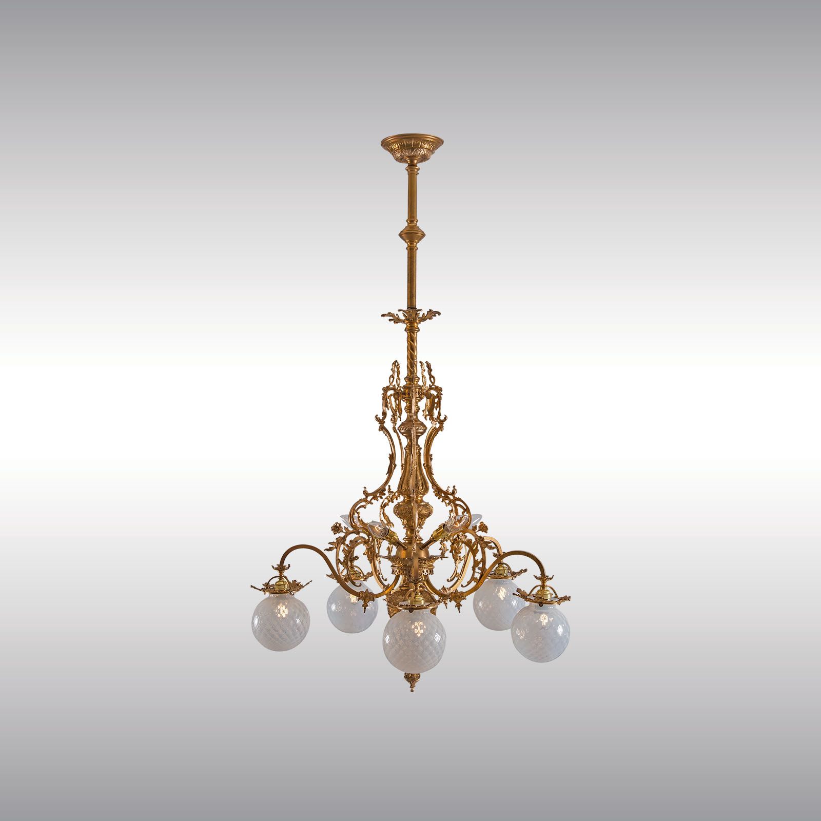 WOKA LAMPS VIENNA - OrderNr.:  60052|Jugendstil - Historistic chandelier