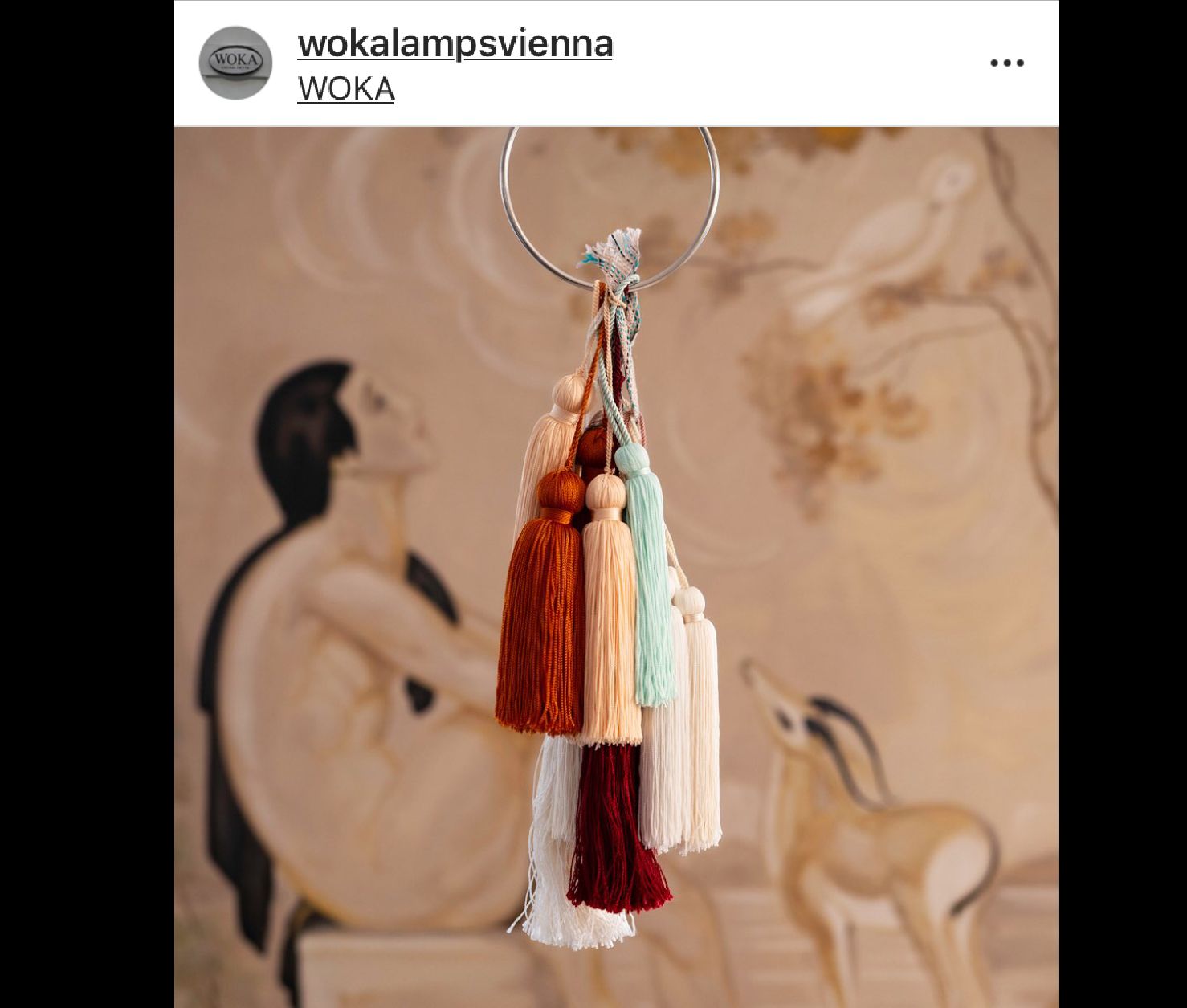 WOKA LAMPS VIENNA - OrderNr.:  169|Quaste/Tassel/Pompon