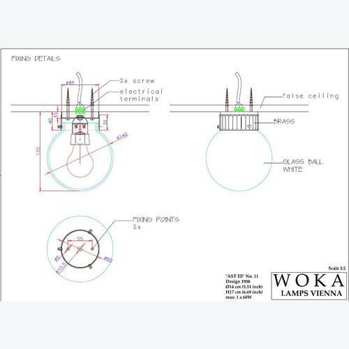 WOKA LAMPS VIENNA - OrderNr.: 21836|AST3-18 - Design: WOKA - Foto 3