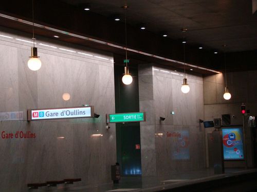Metrostation Lyon Oullins