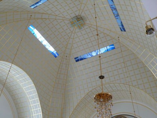 WOKA LAMPS VIENNA - OrderNr.: 20905|Steinhof Church Otto Wagner Chandelier 48 flames - Ambience-Image-4