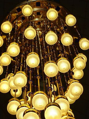 WOKA LAMPS VIENNA - OrderNr.: 20905|Steinhof Church Otto Wagner Chandelier 48 flames - Ambience-Image-6