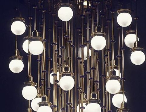 WOKA LAMPS VIENNA - OrderNr.: 20905|Steinhof Church Otto Wagner Chandelier 48 flames - Ambience-Image-1