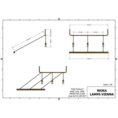 WOKA LAMPS VIENNA - OrderNr.: 21336|Cafe Museum - Ambience-Image-6