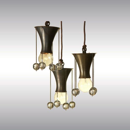 WOKA LAMPS VIENNA - OrderNr.: 21404|WW-Pende-3 - Design: Josef Hoffmann - Foto 1