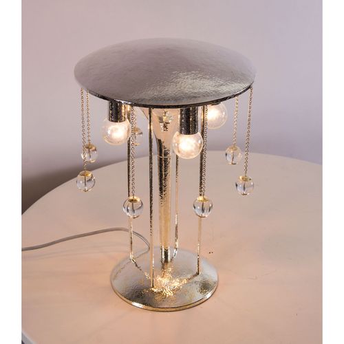 WOKA LAMPS VIENNA - OrderNr.: 21515|Hoffmann hammered Table Lamp - Ambiente-Foto-2