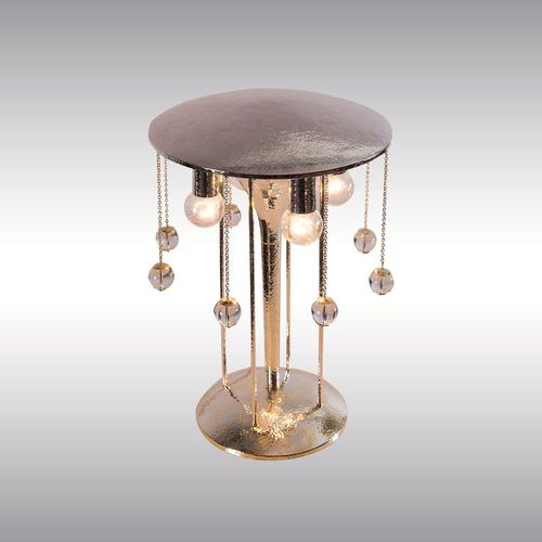 WOKA LAMPS VIENNA - OrderNr.: 21515|Hoffmann hammered Table Lamp - Design: Josef Hoffmann - Foto 0