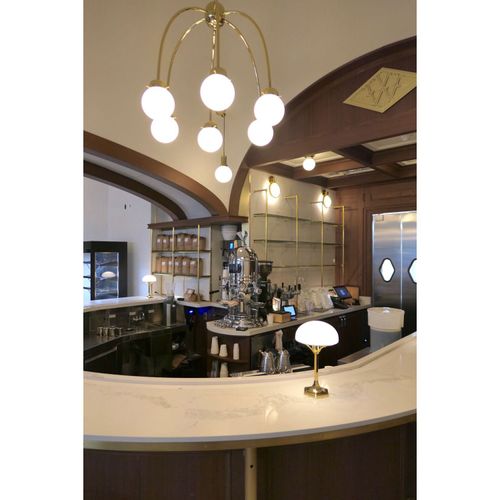 WOKA LAMPS VIENNA - OrderNr.: 21605|6 - arm chandelier, M I pe40 - Ambiente-Foto 6