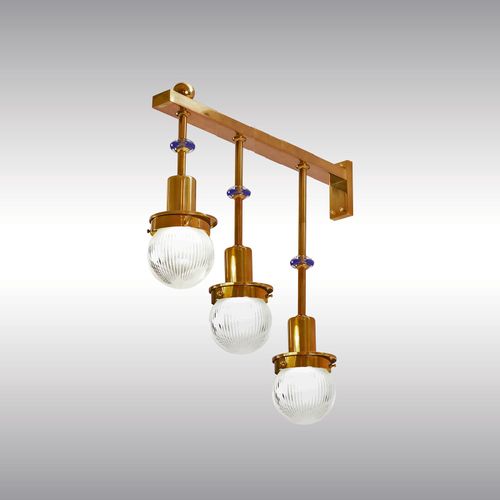 WOKA LAMPS VIENNA - OrderNr.: 21702|Steinhof WL - 3fl - Design: Otto Wagner - Foto 0