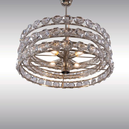 WOKA LAMPS VIENNA - OrderNr.: 21727|Mid Century Modern Crystal Chandelier - Foto 1
