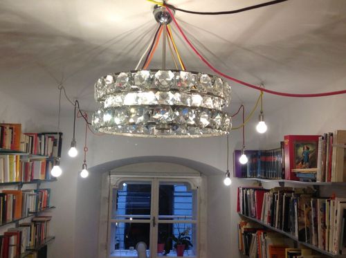 WOKA LAMPS VIENNA - OrderNr.: 21727|Mid Century Modern Crystal Chandelier - Ambience-Image-1