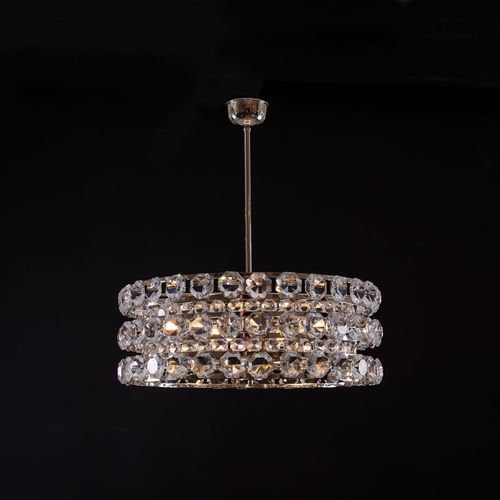 WOKA LAMPS VIENNA - OrderNr.: 21727|Mid Century Modern Crystal Chandelier - Foto 0