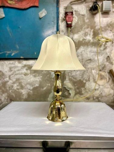 WOKA LAMPS VIENNA - OrderNr.: 21812|Hammered Josef Hoffmann Wiener Werkstaette Table Lamp - Ambience-Image-1