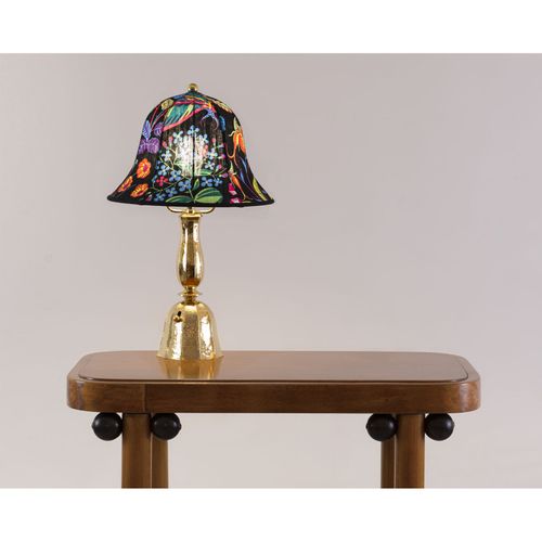 WOKA LAMPS VIENNA - OrderNr.: 21812|Hammered Josef Hoffmann Wiener Werkstaette Table Lamp - Ambience-Image-10