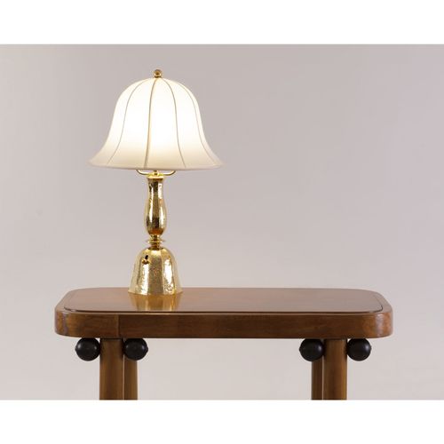 WOKA LAMPS VIENNA - OrderNr.: 21812|Hammered Josef Hoffmann Wiener Werkstaette Table Lamp - Ambience-Image 7