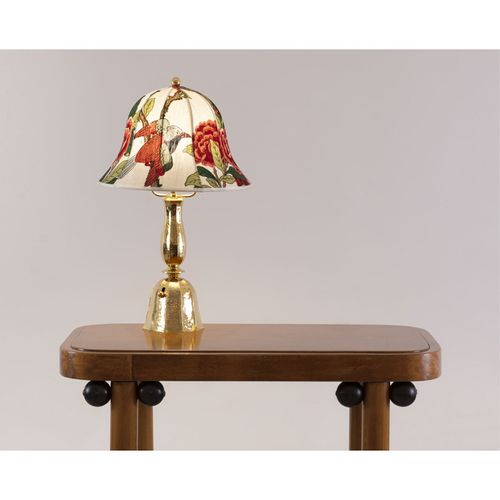 WOKA LAMPS VIENNA - OrderNr.: 21812|Hammered Josef Hoffmann Wiener Werkstaette Table Lamp - Ambience-Image-4