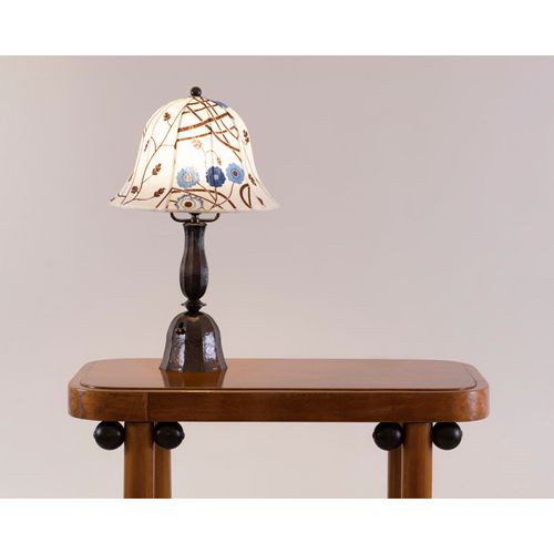 WOKA LAMPS VIENNA - OrderNr.: 21812|Hammered Josef Hoffmann Wiener Werkstaette Table Lamp - Design: Josef Hoffmann - Foto 1