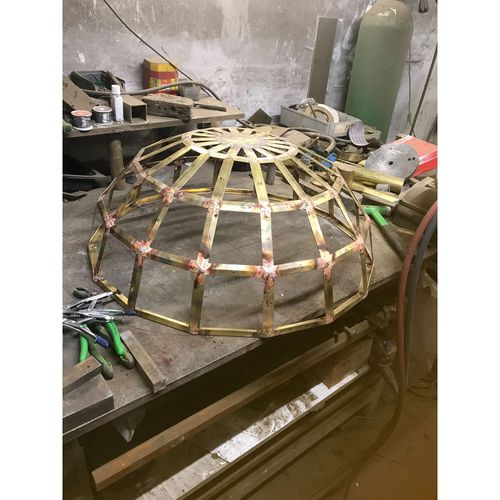 21833 - Konstruktivistische Hängeleuchte WOKA LAMPS VIENNA - OrderNr.: 21833|Konstruktivistische Hängeleuchte - Design: Adolf Loos - Foto 4