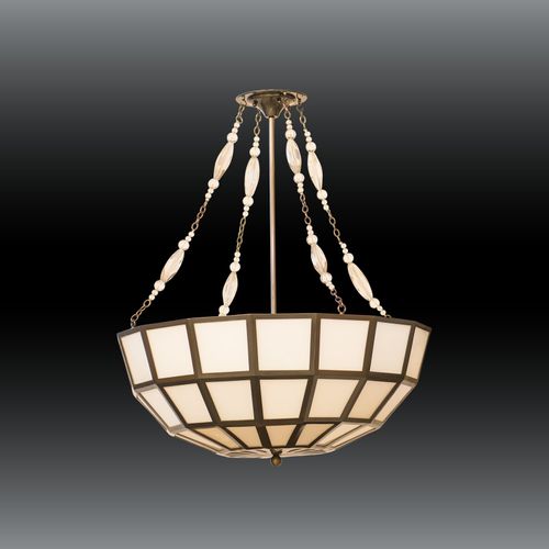 WOKA LAMPS VIENNA - OrderNr.: 21833|Konstruktivistische Hängeleuchte - Design: Adolf Loos - Foto 0