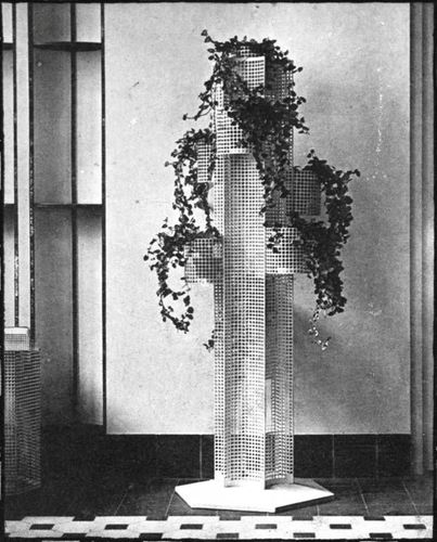 WOKA LAMPS VIENNA - OrderNr.: 21901|Big Koloman Moser Flower Stand 1904 - Ambience-Image 3