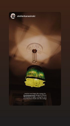 WOKA LAMPS VIENNA - OrderNr.: 22004|Josef Hoffmann Hanging Lamp - Ambience-Image 2