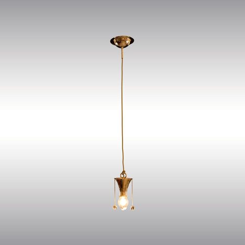 WOKA LAMPS VIENNA - OrderNr.: 22104|WW-Pende gehämmert - Design: Josef Hoffmann - Foto 1