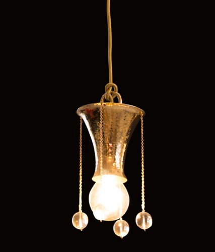 WOKA LAMPS VIENNA - OrderNr.: 22104|WW-Pende-hammered - Design: Josef Hoffmann - Foto 0