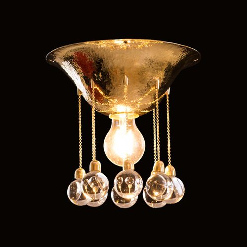 WOKA LAMPS VIENNA - OrderNr.: 22106|Flush mount Hoffmann Wittgenstein 1906 - Design: Josef Hoffmann - Foto 1