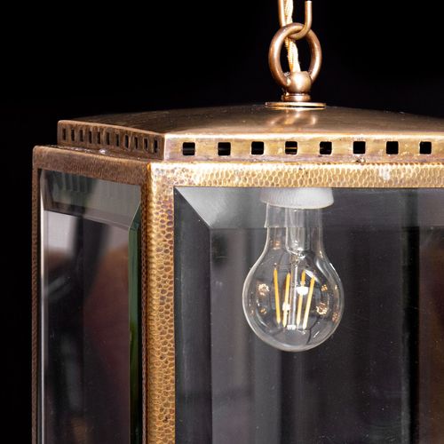 22121 - Lantern Wiener Werkstaetten Style WOKA LAMPS VIENNA - OrderNr.: 22121|Lantern Wiener Werkstaetten Style - Design: Wiener Werkstaette attributed - Foto 0