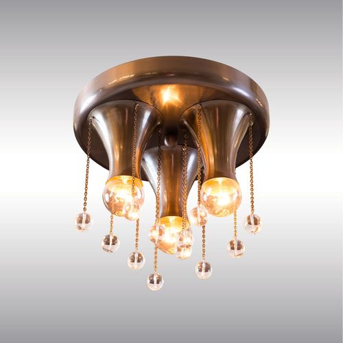 WOKA LAMPS VIENNA - OrderNr.: 22124|WW-Flush-Triple - Design: Josef Hoffmann - Foto 0